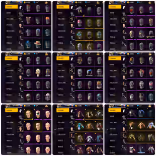 FF Acc || LvL 61 || EVO GUN LEL 7 || BEST ACC FOR START - Image 5