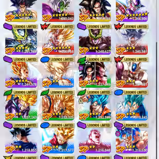 D661-Vip Account-14 UL(Cell+Majin Vegeta+Goku Uis+Beast Gohan+Vegito+Hit+Gogeta)+36 Legend+Vip Equipment+Good Team PVP - Image 11