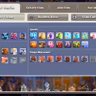 BEST OFFER | TH 15 [3]RARE SCENERY | HERO: 86-90-65-40 | 10 EPIC E.Q 5 EPIC ALMOST MAX | NC-YES | NIGHTMARE PRINCE SKIN - Image 7