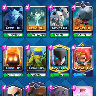 ❗[ 57X MAX CARDS - 15X ELITE - 15X EVULOSION ]❗ TROPHY: 11000 || 98X EMOTES || KT: 15 || LEVEL 57 || FASTEST DELIVERY - Image 5