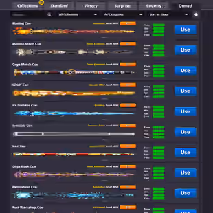 11B COINS ACCOUNT | Level 355 | CCP 74 | 10 Special Cues MAX | 19 Legendary Cues | Rings, Emotes & Cues | Fresh Account - Image 3