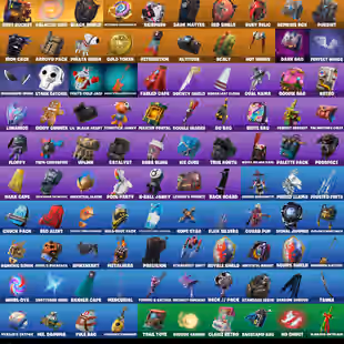 PC Xbox Nintendo 86 skins | OG STW | Black Knight | Galaxy | Psycho Bandit | Sparkle Specialist | The Reaper - Image 5