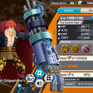 OP104 -15 EX META - Roger Boost 4- Kizaru- Nika- Lucci- Roger Dark- Akainu- Ace Yamato- Kid Law-.... Support 168- HB 81 - Image 21