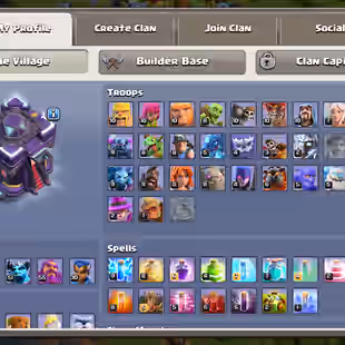 AWESOME TH 15-XP 204-HERO 80-81-55-30-EPIC GG 17 FA 15 FB 18 EB 11-MEDALS 505-STRONG WALLS-BEST DEAL - Image 2