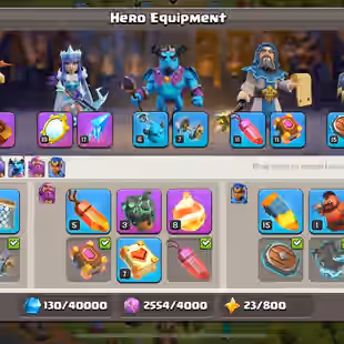 CHEAP 🔥TOWNHALL 14 💎 66-80-42-51- 27 HEROES [] RENAME 500 [] iOS ANDROID PLAYABY - Image 6