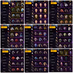Lvl 66 Ff Acc || 4 GUNS  ||  GOLD FANTOM - Image 5