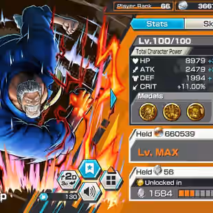 BR610-IOS-Android-Hyber 50-5 Ex(Gear 5 v2-Kizaru-Garp-Roger v2-Kaido-Akainu-Shank v4-Shank v3-Shank-Yamato)-Vip Medal - Image 19