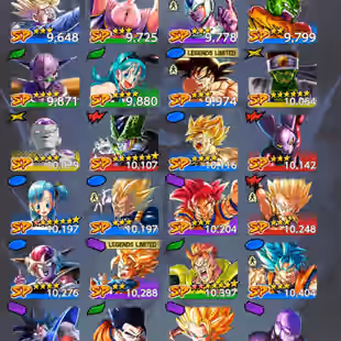 D793-IOS+Android-Nice Account-9 UL(SS4 Vegeta+Frieza+SS4 Gogeta+Majin+Vegito)+55 Legend+Vip Equi+Good Zenkai+Good Team - Image 9