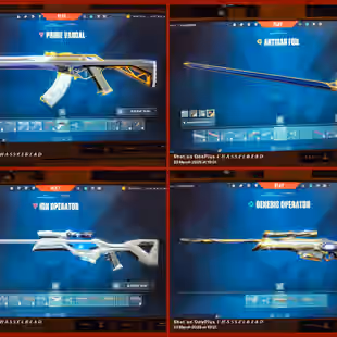 RANK - GOLD| REGION Asian | AGENTS - 16 | SKINS - 22 - Image 4