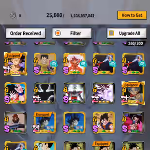 D793-IOS+Android-Nice Account-9 UL(SS4 Vegeta+Frieza+SS4 Gogeta+Majin+Vegito)+55 Legend+Vip Equi+Good Zenkai+Good Team - Image 20