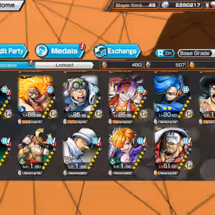 BR502-IOS-Android-Hyber 45-8 Ex(Luffy Gear 5-Kaido v2-Yamato v1-Zoro-Kid Law-Oden-Akainu)-Good Medal-SUP 165-Jabra Max - Image 8