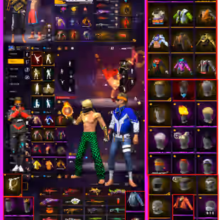 Lvl  65 || FANTOM GOLD || 2 GUNS MAX - Image 1