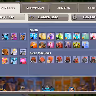 🌟TH 16 NEAR MAXED 🌟 | DEF FULLY MAXED OUT | 12 HIGH LVL EPICS EQUIPMENT | HERO [ 77-81-61-51-30] | NC YES | 2.5K GEMS - Image 4