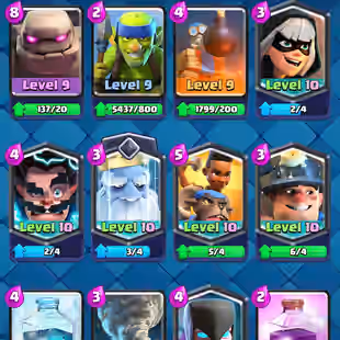 🔥[ 9 YEAR PLAYED BADGE ]🔥31X CARDS MAX || TROPHY: 11000 || 64X EMOTES || KT : 15 || RAREST ONE - BEST DEALDEALLOCATE  - Image 6