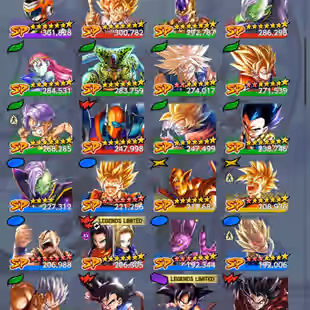 D656-IOS+Android-6 UL(Majin Vegeta+Cell+Hit)+46 Legends Good Star+Good Team+Goku Uis Full Star+Zamasu+God Vegeta - Image 10