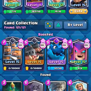 ❗[ 44X MAX CARDS - 13X EVULOSION ]❗ 7X ELITE CARDS || TROPHY: 11500 || KT: 15 || 68X EMOTES || LEVEL 54 - Image 3