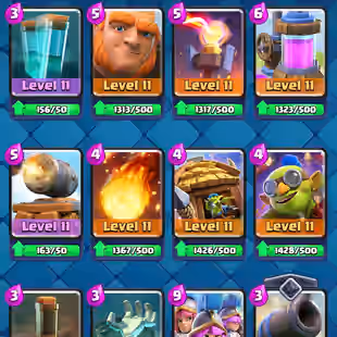❗[ 44X MAX CARDS - 13X EVULOSION ]❗ 7X ELITE CARDS || TROPHY: 11500 || KT: 15 || 68X EMOTES || LEVEL 54 - Image 5
