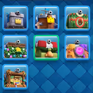 🔥KT15 XP55🔥 | 35 MAX 6 ELITE | 7 EVOLOTIONS | 66 EMOTES | 6 TOWER SKIN | 1093 GEMS | CN FREE | INSTANT DELIVERY - Image 7