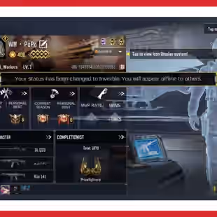 RANK LEGENDARY | LEVEL 400 | 1 MYTHIC | 9 LEGENDARY | 275 EPIC GUNS | 101 EPIC SOLDIER | ACTIVISON ONLY - Image 1