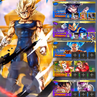D656-IOS+Android-6 UL(Majin Vegeta+Cell+Hit)+46 Legends Good Star+Good Team+Goku Uis Full Star+Zamasu+God Vegeta - Image 7