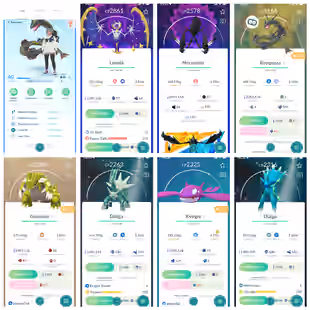 S 950 Level 40 Super Shiny Rayquaza Necromaz Lunala Groudon Dialga Kyogre  Palkia Giratina Zacian 19 Shiny And Legendary - Image 1