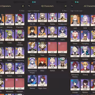 EU - AR59 - Charcter 66 - 5Star 21 -  11 Weapons 5 Star - Beutiful Rare Account - 589 - Image 1