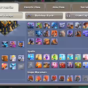 🔥[ PREMIUM TH-17 ]🔥AF [MAX] - FB [23] - FA [20] || HEROS: 70-83-64-64-34 || LEVEL: 16-17 WALLS || STRONG DEF - TROOPS - Image 4