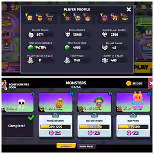 PREMIUM ACCOUNT EVER | 135 XP [ 644 LVL ] | 14x 5 STAR | 19x 4 STAR | 2x 3 STAR | 44 SKINS | 35 SQUAD - Image 7