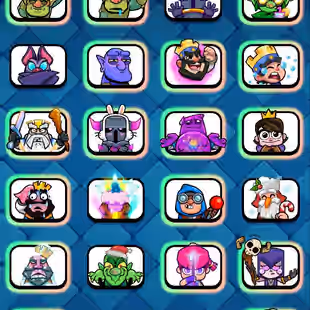 🔥KT15 XP58🔥 | 79 MAX 17 ELITE | 12 EVOLOTION | 15000 TROPHY | 126 EMOTE | 9 TOWER SKIN | 1619 GEMS | INSTANT DELIVERY - Image 4