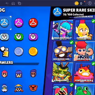 🌟11.11 PIN🌟FREE CHANGE NAME | 217 SKINS | 73.000 TROPHY | 91 BRAWLERS | 16 MAX | 13 HYPERCHARGED - Image 26