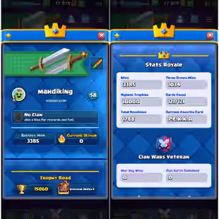 🔥KT15 XP58 🚀 55 MAXED | 19 ELITE | 13 EVOLUTION | 15K TROPHY | 104 EMOTE | FREE RENAME | INSTANT DELIVERY - Image 7