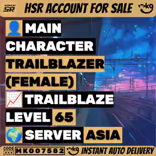 AsiaFemale | TL65 | Five-Star x12 (Evernight Castorice Anaxa Mydei The Herta Ruan Mei Forg... ! MKG07582 - Image 1