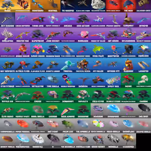 PC PSN Xbox Nintendo 89 skins Black Knight | Sparkle Specialist | The Reaper | Glow | Blue Squire | Merry Mint Axe |Mako - Image 7