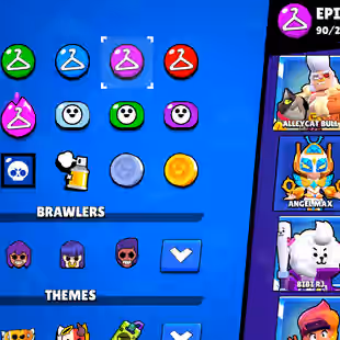 🔥[ 62X MAX BRAWLER - 39X HYPERCHARGED ] 🔥 TROPHY : 760000 || 91X BRAWLER UNLOCK || 268X SKIKS || MANY UNIQE AND RARE - Image 5