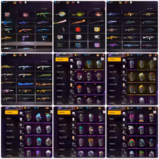 Free Fire WHIT RARE SETS || OLD ACC - Image 5
