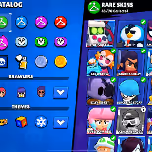 S1  57K CUPS  81 BRAWLERS | 115 SKINS  | 10 HYPERCHARGE |HIER TIER BR [] 25 MAXED []FAST DELIVERY - Image 4