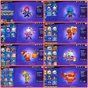 ✨Most Rarest Account with Lots of OG Skins✨Challenger Colt | Werewolf Leon | Lion Dance Brock | Merchal Gale - Image 2