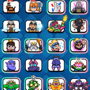 ❗[ 36X MAX CARDS - 13X ELITE CARD ]❗ 9 X EVULOSION || TROPHY: 10000 || LEVEL: 56 || 72X EMOTES || KT: 15 - Image 12