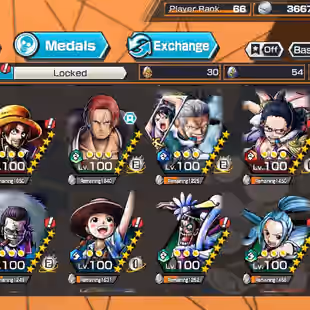 BR610-IOS-Android-Hyber 50-5 Ex(Gear 5 v2-Kizaru-Garp-Roger v2-Kaido-Akainu-Shank v4-Shank v3-Shank-Yamato)-Vip Medal - Image 46