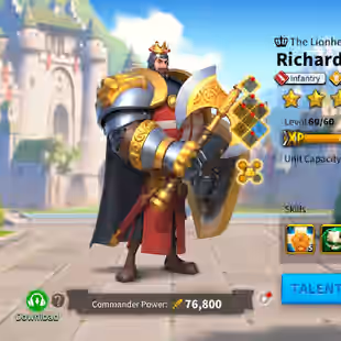 69M POW - Vip 15 - 915K Kill Points - 3M Troop - 12B RSS - Skin House Phoenix Perch - Max Bai Qi - Ragnar - William - Li - Image 1