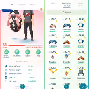5]🎉 RARE CANDY 157 💎 48 LEGENDARY | 65 SHINY | 209-300 POKEMONS | 5 HUNDO | Level 35 2025 YEAR INSTANT DELIVERY - Image 3