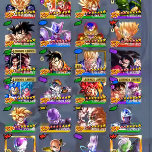 D788-IOS+Android-Vip Meta Account-9 UL(SS Goku+Frieza+SS4 Gogeta+Majin+Turles+Super Vegeta)+62 Legends+Vip Equipment - Image 17