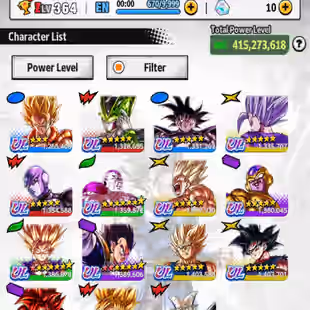 D810-IOS-Android-Super Vip Account-15 ULTRA-66 Legends Limited Good Star-Nice Zenkai-Vip Equipment-Many Team Ready PVP - Image 2