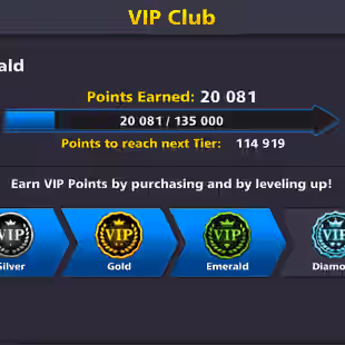 Level 192 | 1.3B Coins | 15 Legendary Cues | Kitsune Cue Purchased | VIP Emerald | Final Warning Account - Image 4