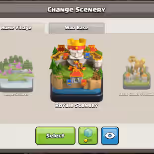 🔥[ LEGENDARY SCENERY : CLASH OF DRAGON ]🔥RAREST ONE || TH-17 NEAR MAX || HEROS: 95-100-80-71-45 | 3X PAID SCENERY - Image 14
