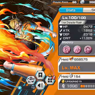 BR610-IOS-Android-Hyber 50-5 Ex(Gear 5 v2-Kizaru-Garp-Roger v2-Kaido-Akainu-Shank v4-Shank v3-Shank-Yamato)-Vip Medal - Image 45