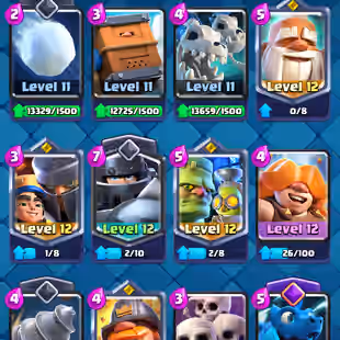 ❗[ 53X MAX CARDS - 9X EVULOSION ]❗ LEVEL: 54 || TROPHY: 9200 || KT: 15 || ELITE CARD : 5 || 52X EMOTES || FAST DELIVERY - Image 6