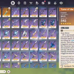AR 52 || 36 CHARACTERS || NEUVILETTE KAZUHA HUTAO SIGNATURE  WEAPON  || HOYO AND GMAIL LOGIN || SAFE AND SECURED - Image 8