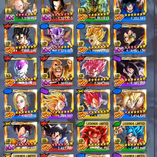 D791-Nice Account-10 UL(SS Goku+Goku Uis+SS4 Gogeta+Rose+Gogeta+Turles+Beast Gohan)+53 Legends+Good Equipment+Good Team - Image 6