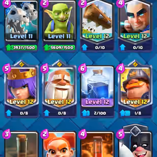 ❗[ 36X MAX CARDS - 13X ELITE CARD ]❗ 9 X EVULOSION || TROPHY: 10000 || LEVEL: 56 || 72X EMOTES || KT: 15 - Image 6